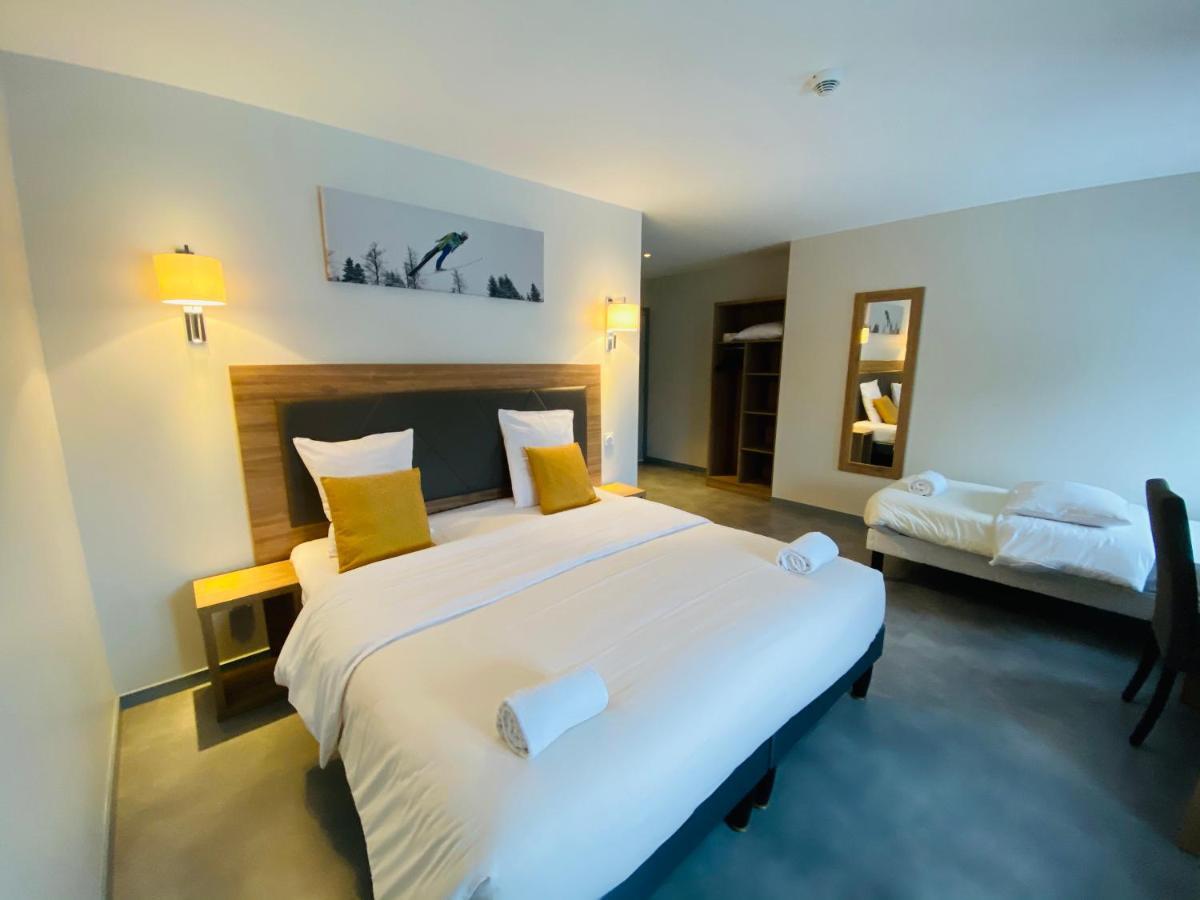 Hotel Les Tremplins La Chaux Neuve Esterno foto